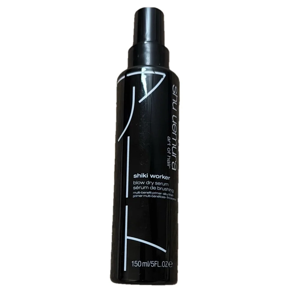 Shu Uemura Shiki Worker Blow Dry Serum Multi Primer Silky Finish 150 ml 5 fl oz